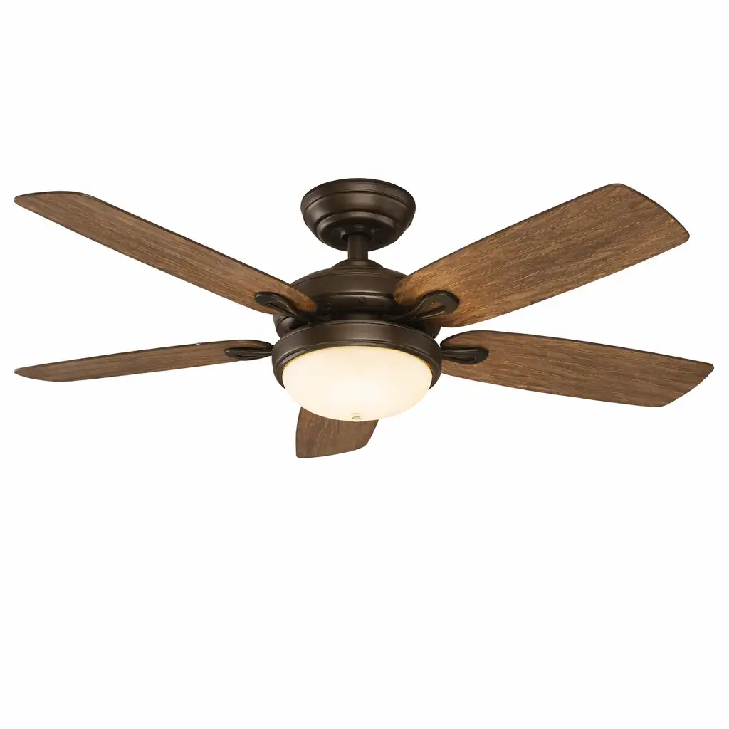 habor breeze ceiling fan with light