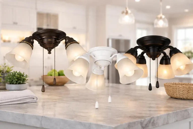 habor breeze ceiling fan with light kit