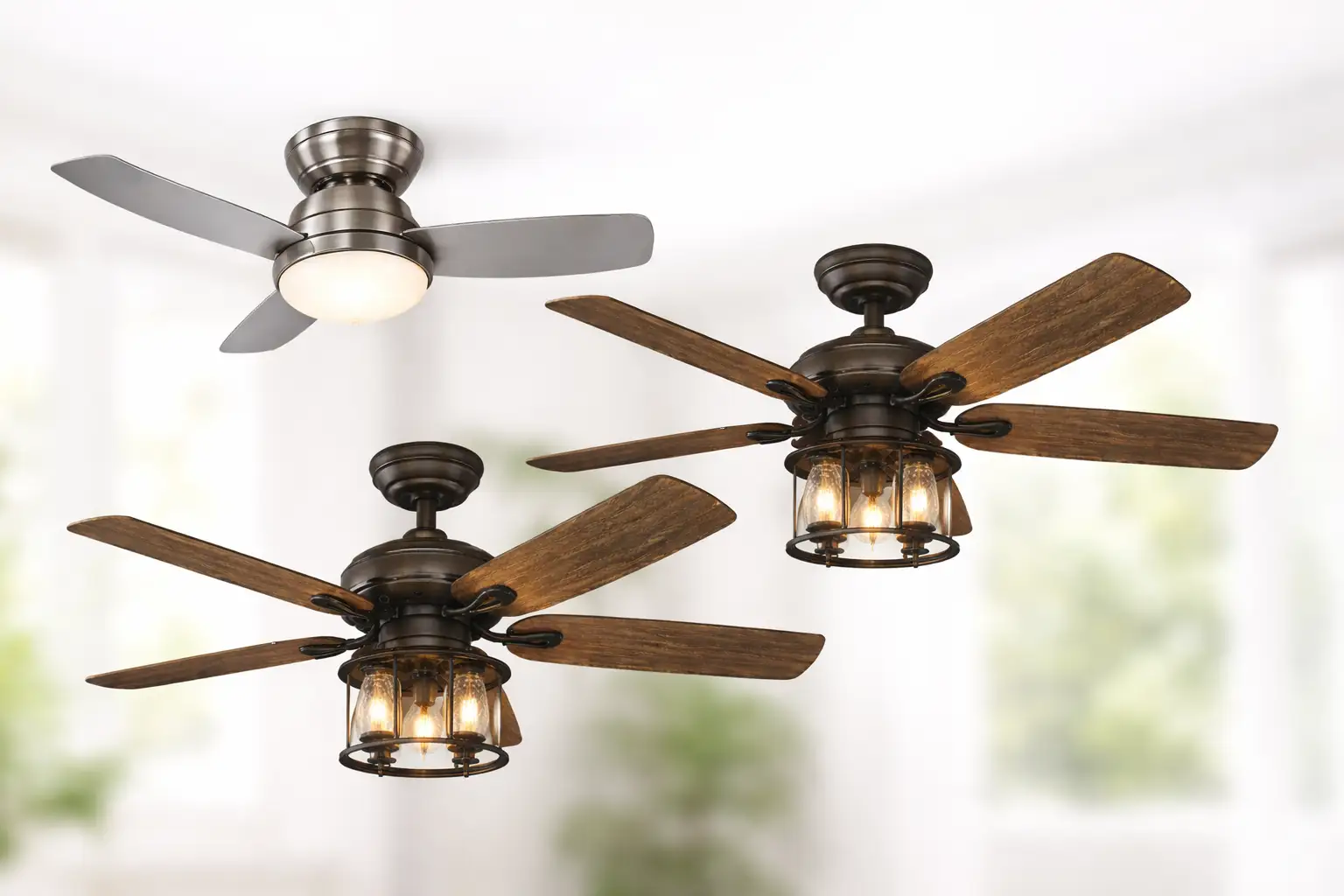 habor breeze ceiling fan with light