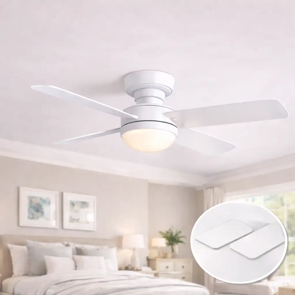 harbor breeze white ceiling fan