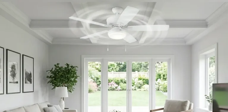 harbor breeze white ceiling fan